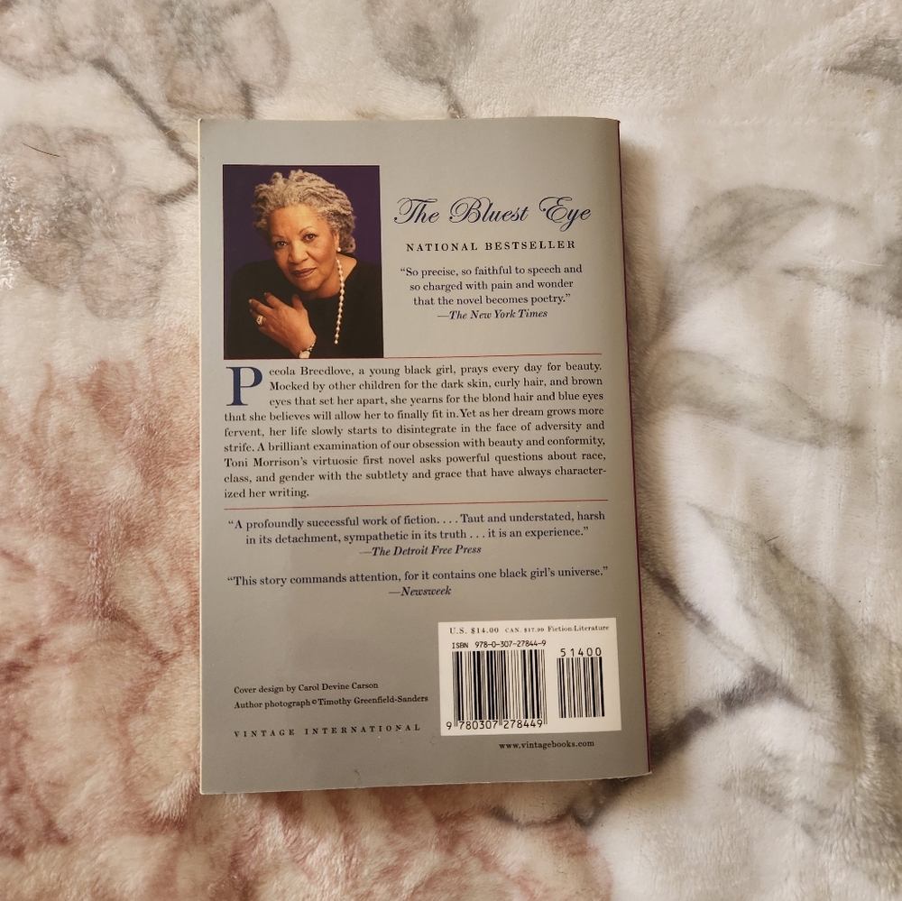 The Bluest Eye by Toni Morrison Book - Picture 2 of 4